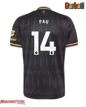 Aston Villa Pau Torres #14 Tricou Fotbal Replică 2026-27 Barbati Deplasare Aston Villa Pau Torres #14 Tricou Fotbal Replică 2026-27 Barbati Deplasare